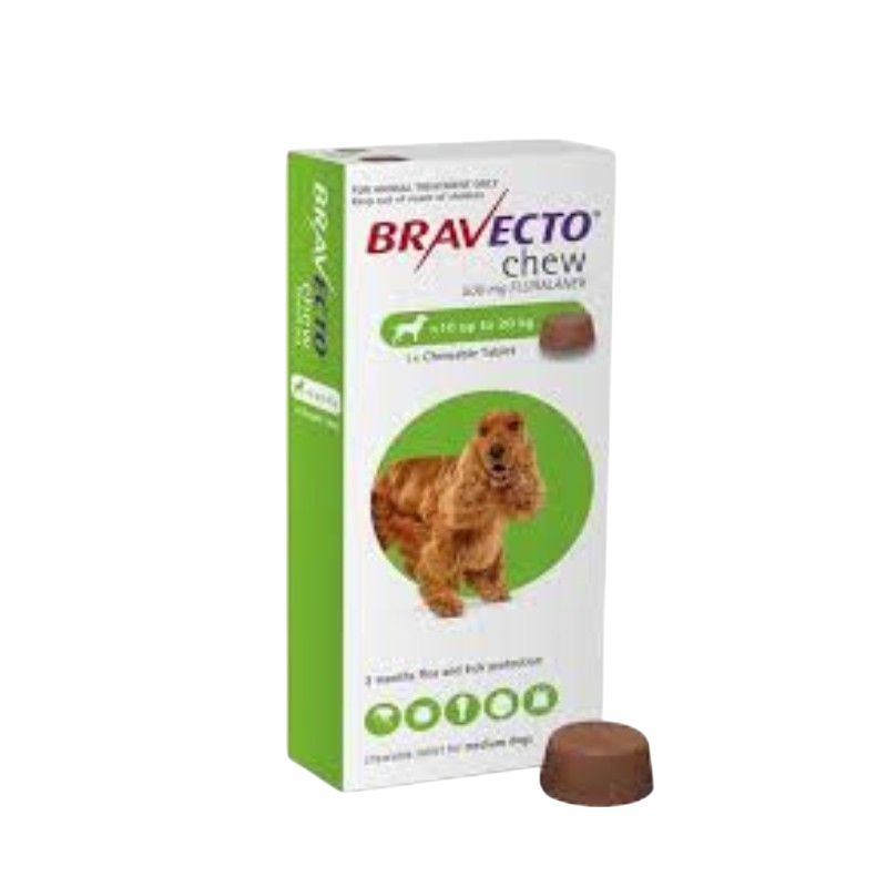 Bravecto (10 - 20kg) Tablets