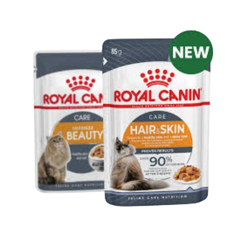 Royal Canin - Cat Hair & Skin Care 85g Sachets