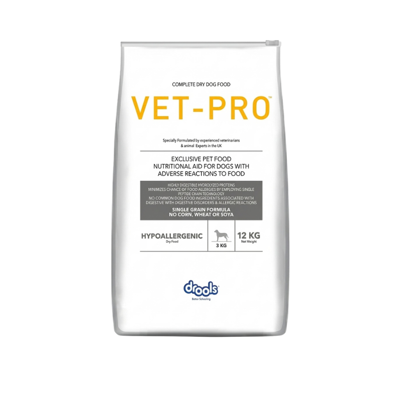 VetPro dog hypoallergenic 12kg