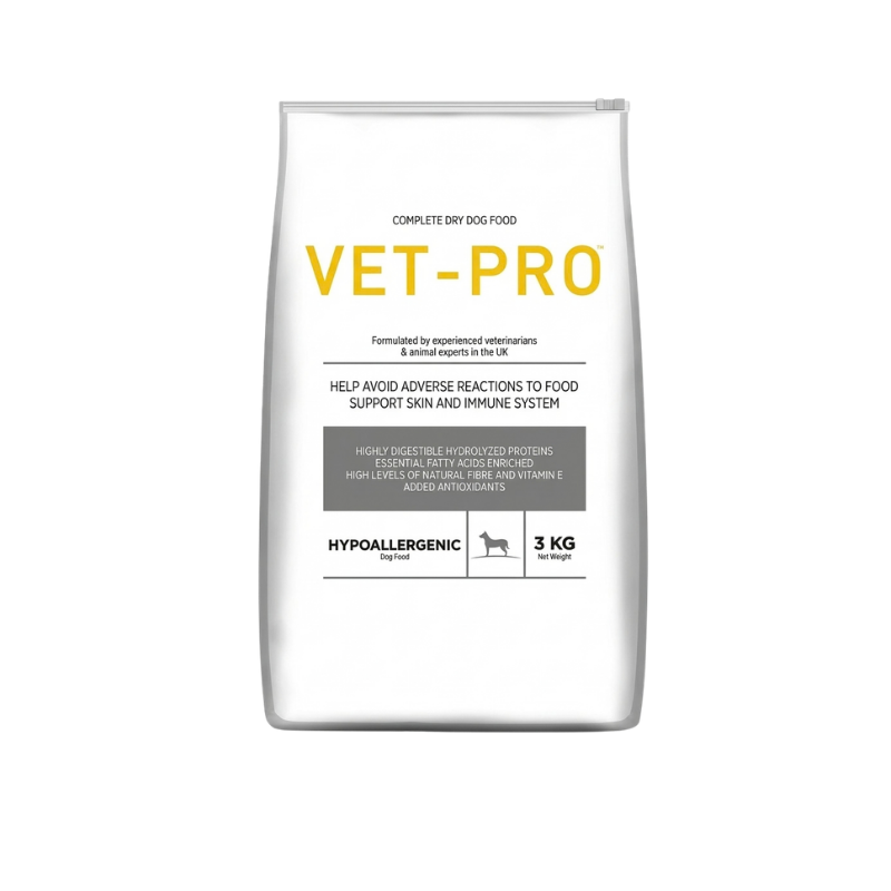VetPro dog hypoallergenic 3kg