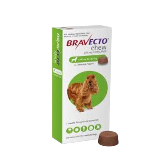 Bravecto (10 - 20kg) Tablets