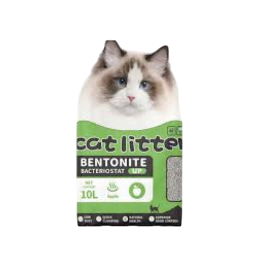 Cat litter: Crown cat litter (Bentonite) 10l