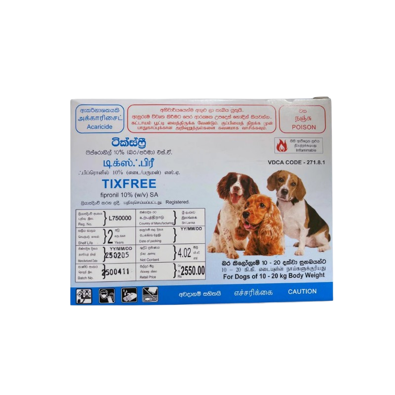 Tixfee: Dog 10-20 kg