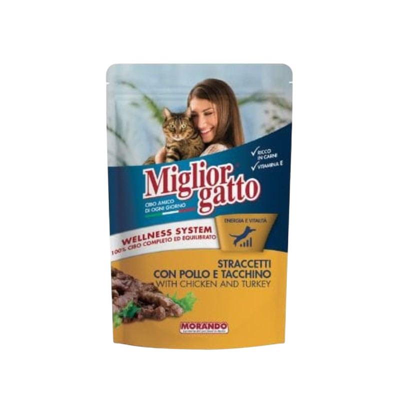 Morando: Chicken & Turkey 100g Pouchs